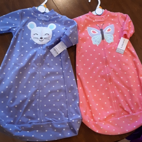 Carter's Other - Baby girl sleep bags.